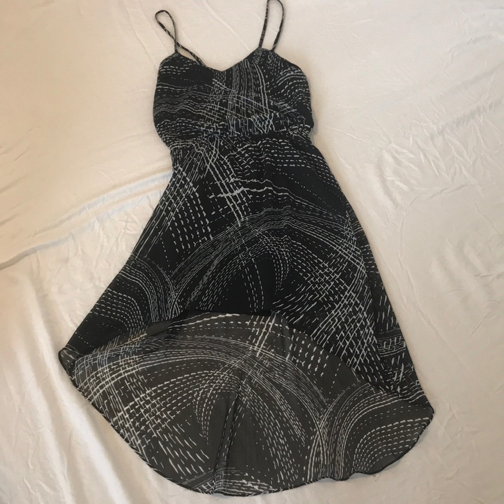 Black and white dress